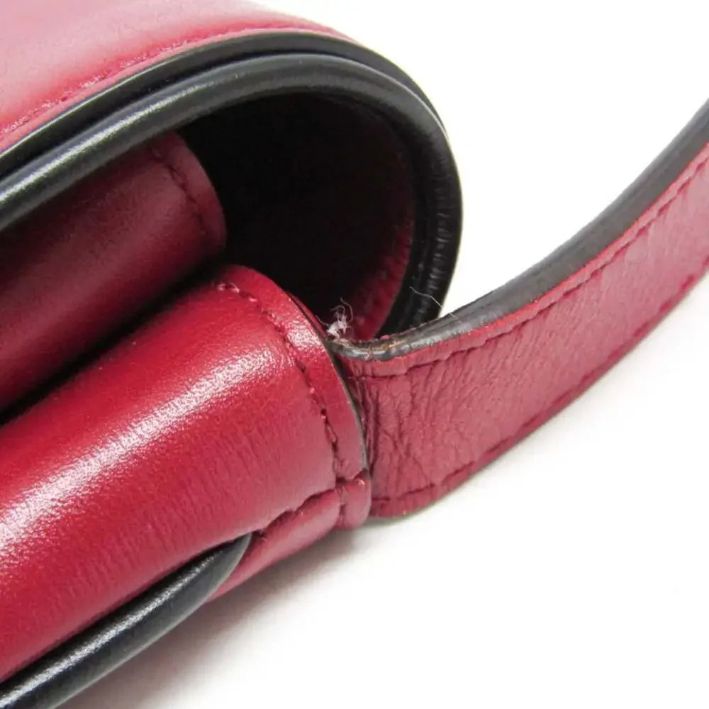GUCCI Black Leather Shoulder Bag - Picture 8 of 14